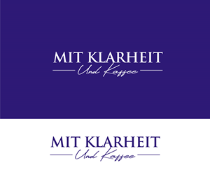 Logo Design by 99 Art.. for Mit Klarheit und Kaffee | Design: #35837090