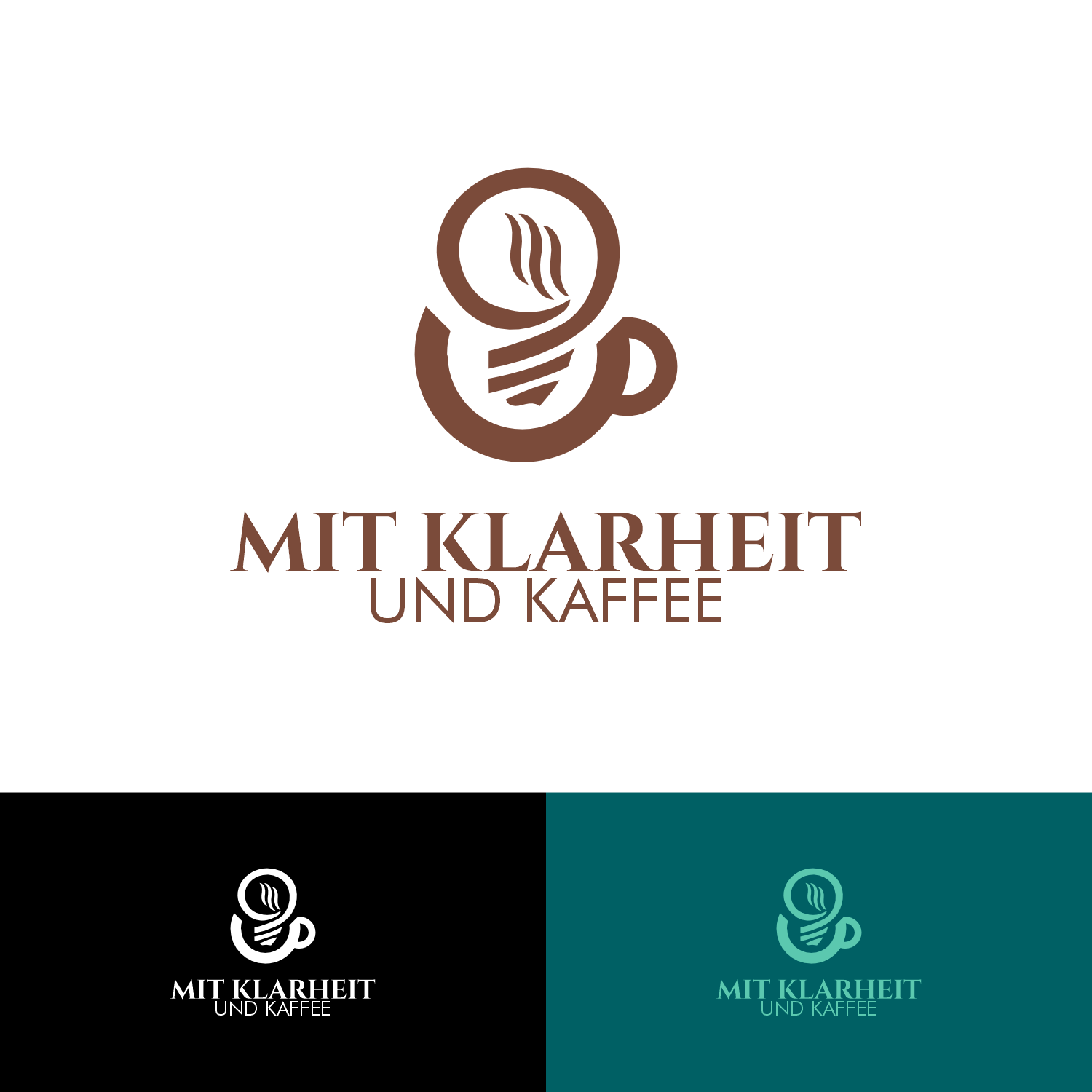 Logo Design by Arttosungging for Mit Klarheit und Kaffee | Design #35806109