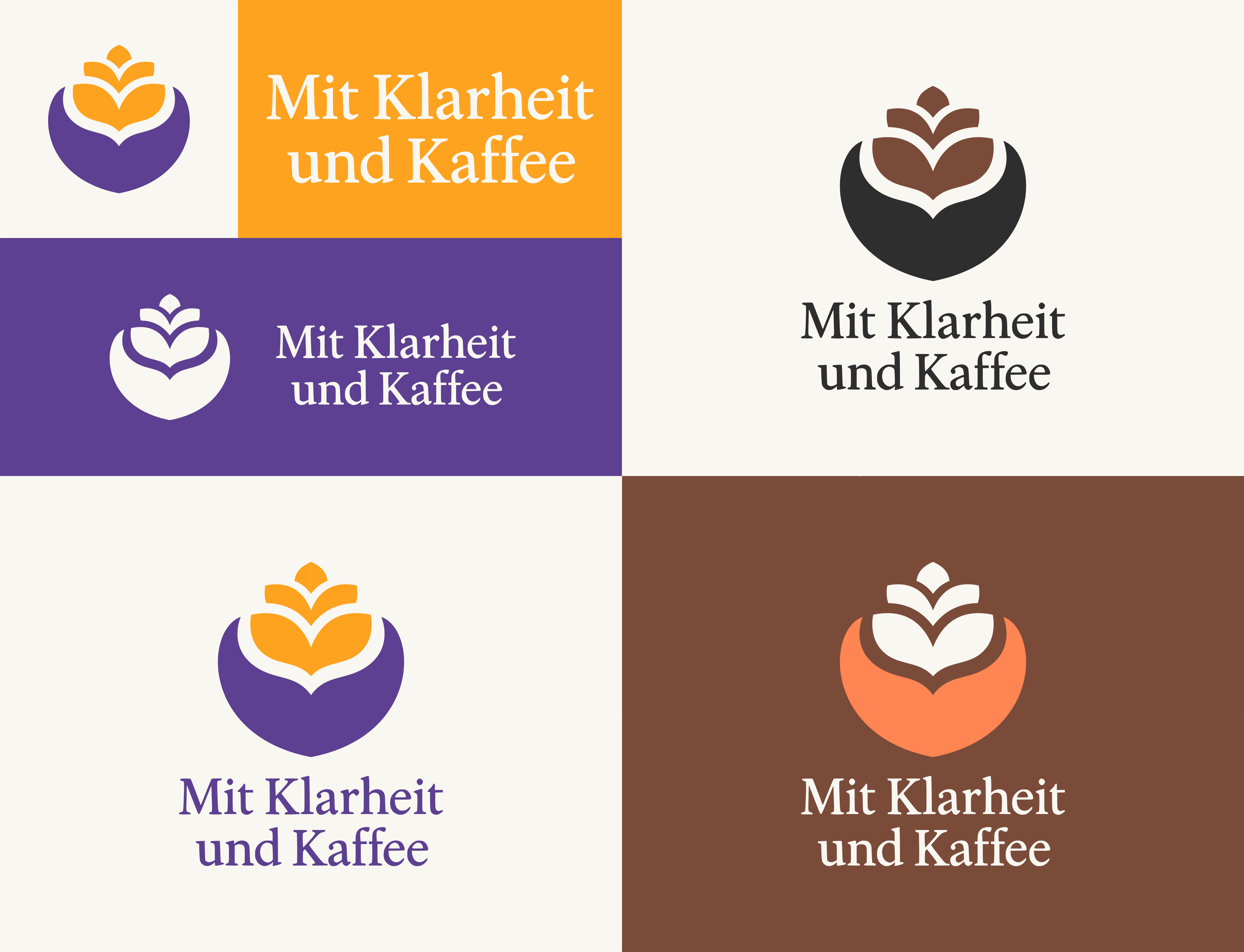 Logo Design by Binatom for Mit Klarheit und Kaffee | Design #35810582
