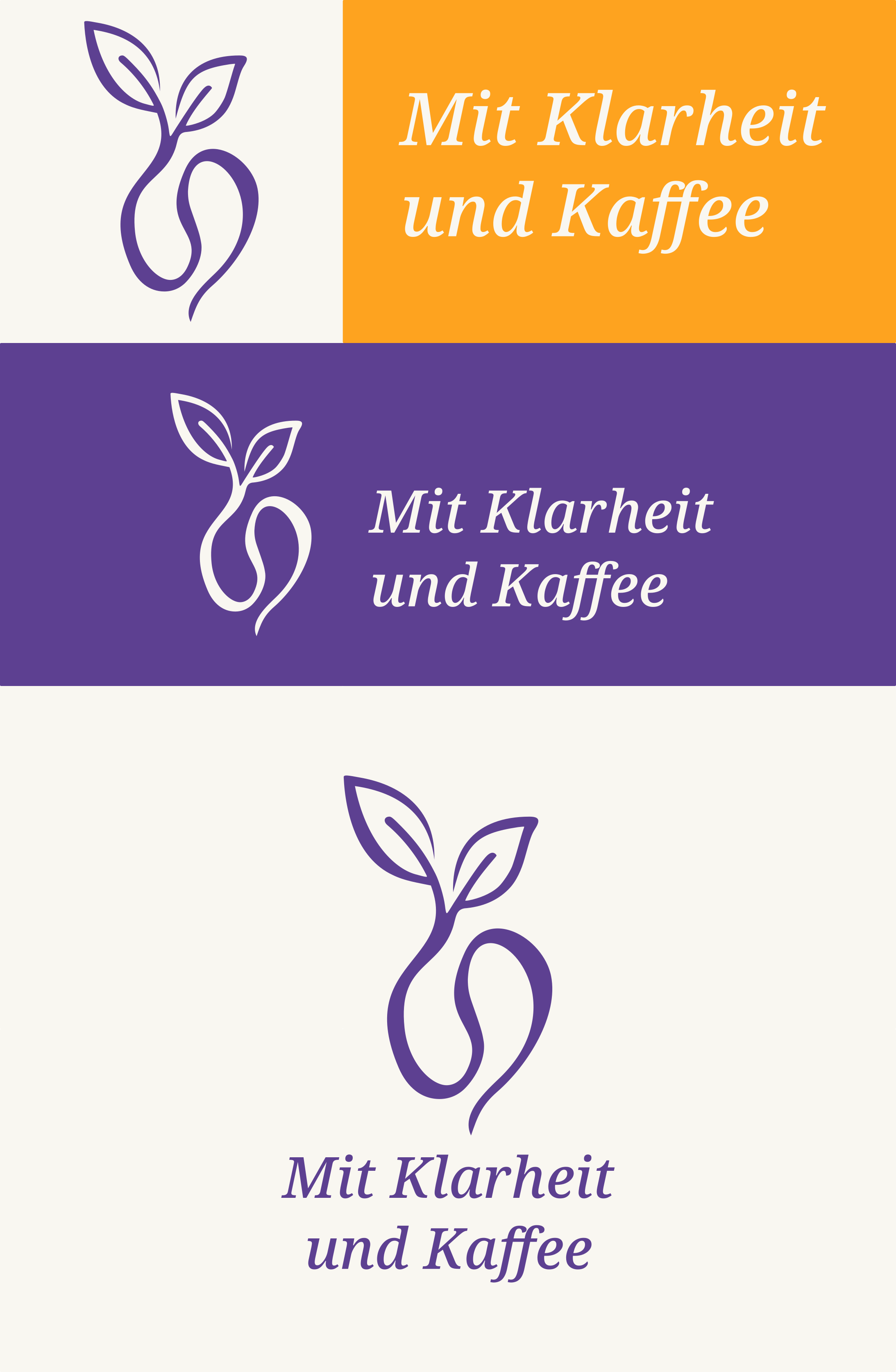 Logo Design by Binatom for Mit Klarheit und Kaffee | Design #35845145