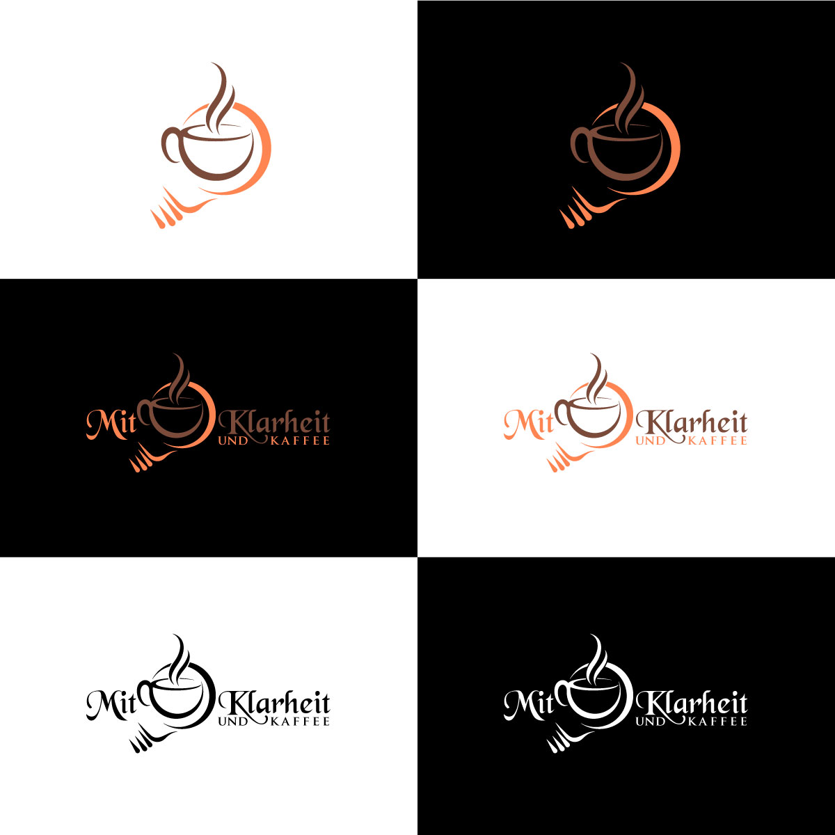 Logo Design by Alex Henry for Mit Klarheit und Kaffee | Design #35851060