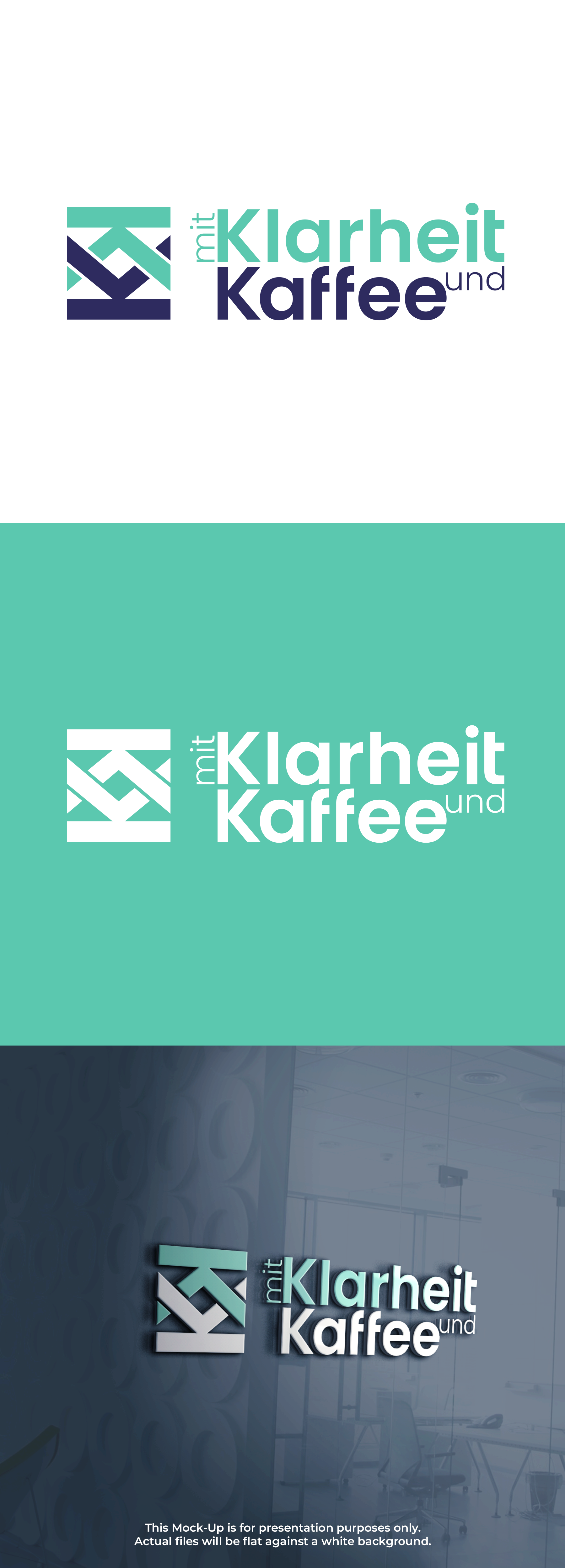Logo Design by Oleksandr Tovarkov for Mit Klarheit und Kaffee | Design #35803517