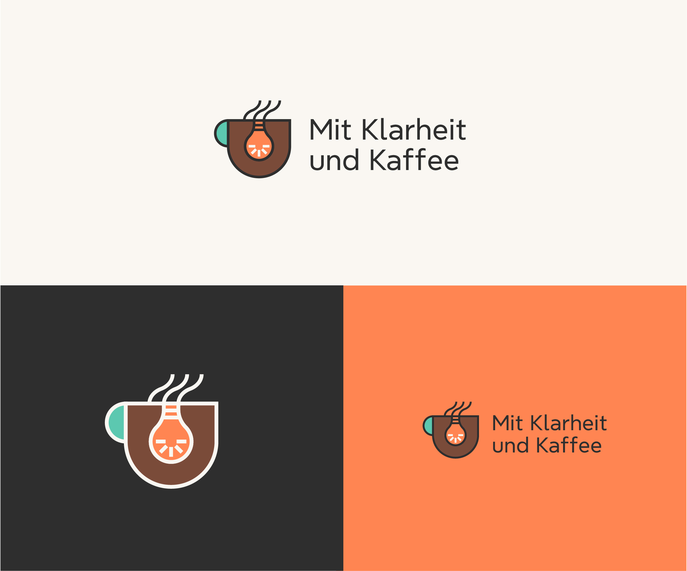 Logo Design by Drawing Room for Mit Klarheit und Kaffee | Design #35815792