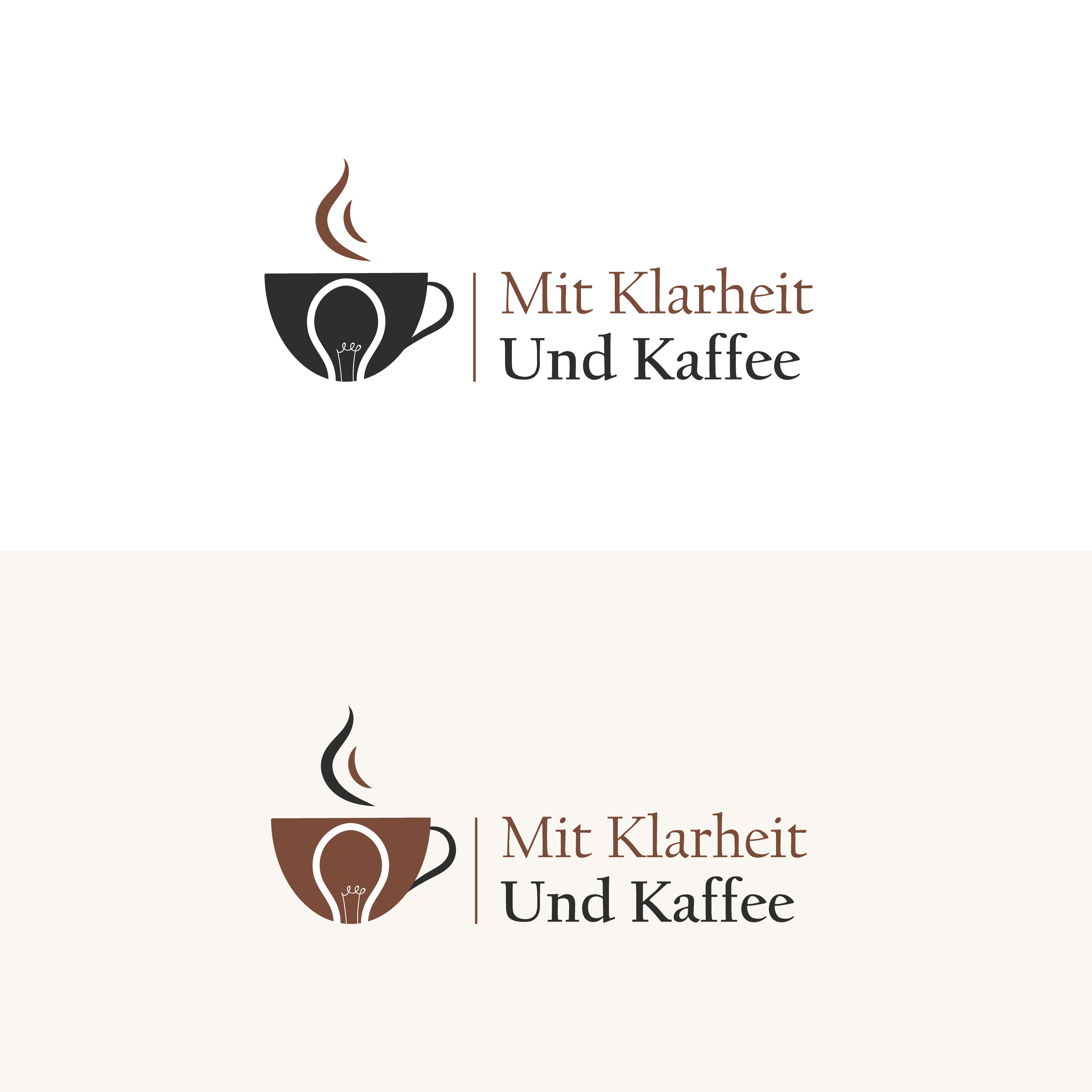 Diseño de Logo por Md Saymon para Mit Klarheit und Kaffee | Diseño #35840875