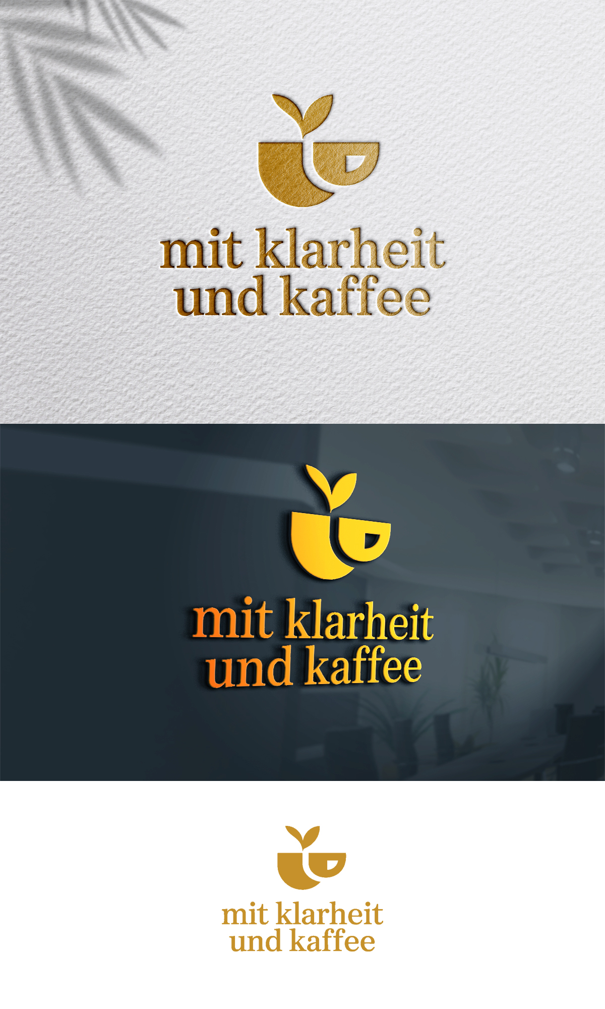 Diseño de Logo por Riyaa.001 para Mit Klarheit und Kaffee | Diseño #35837133
