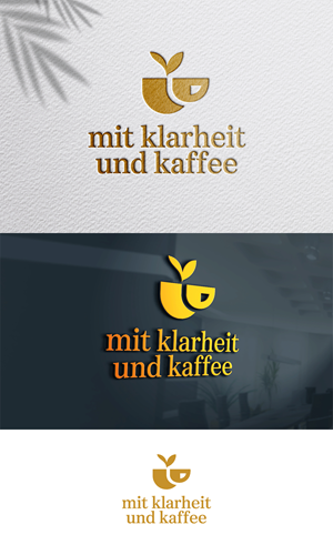 Logo Design by Riyaa.001 for Mit Klarheit und Kaffee | Design: #35837133