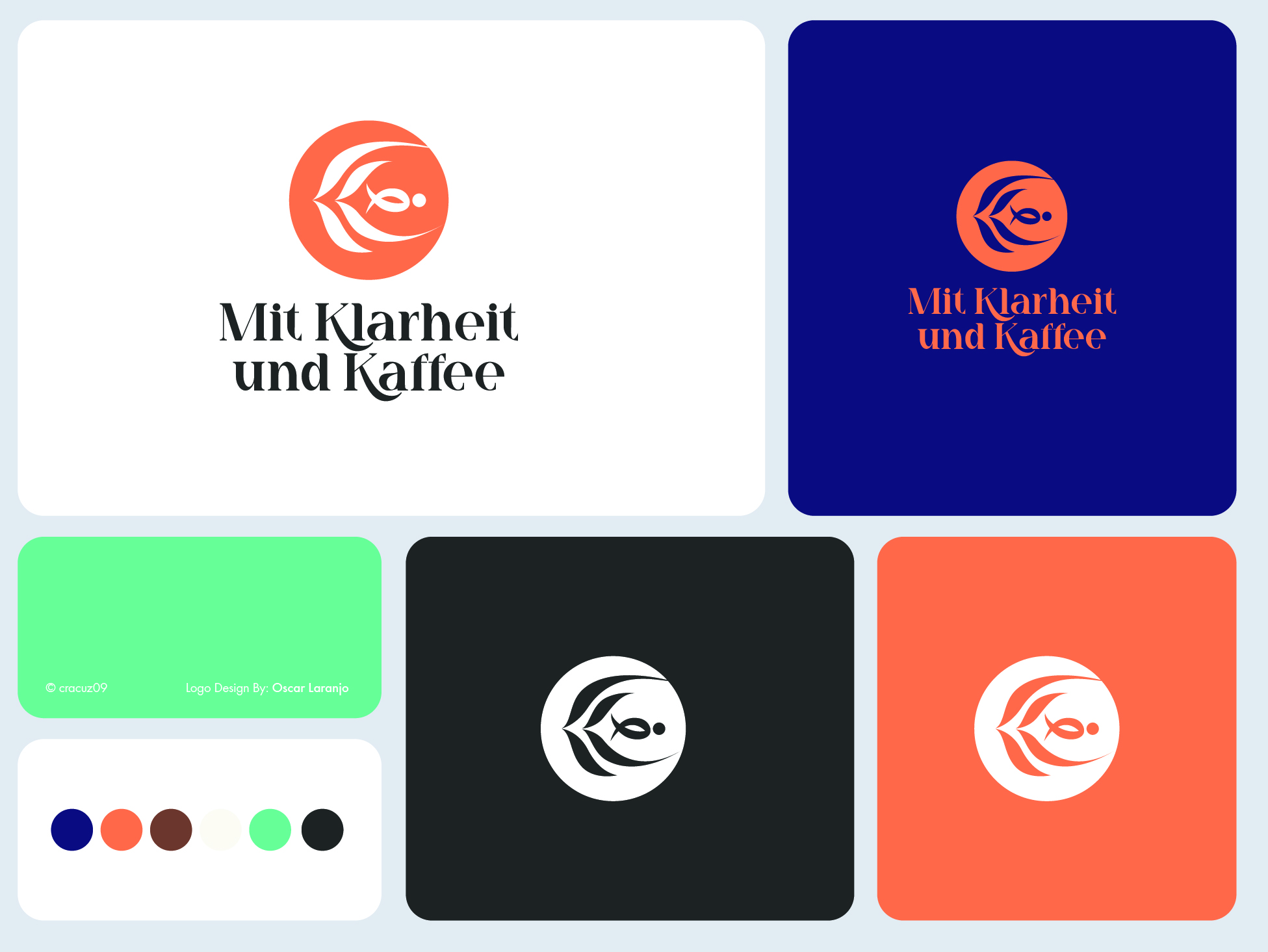 Diseño de Logo por cracuz09 para Mit Klarheit und Kaffee | Diseño #35838163