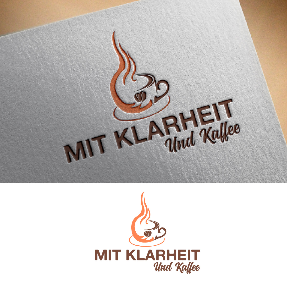 Logo Design by fly  design for Mit Klarheit und Kaffee | Design #35810239