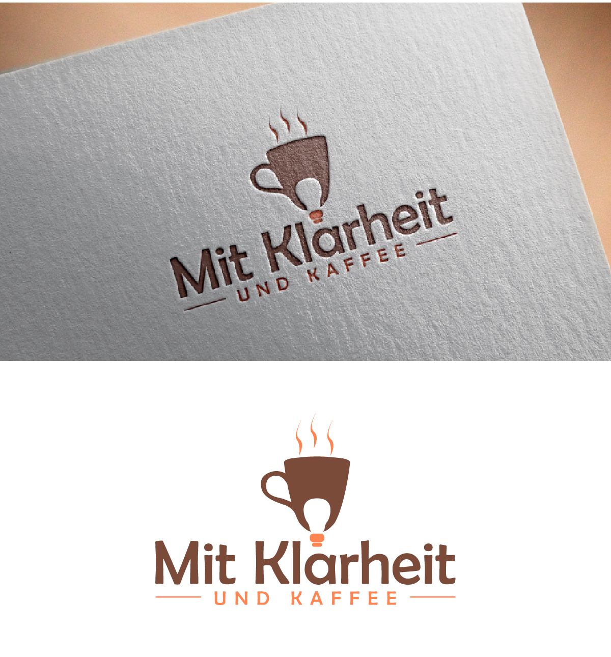 Logo Design by fly  design for Mit Klarheit und Kaffee | Design #35810240