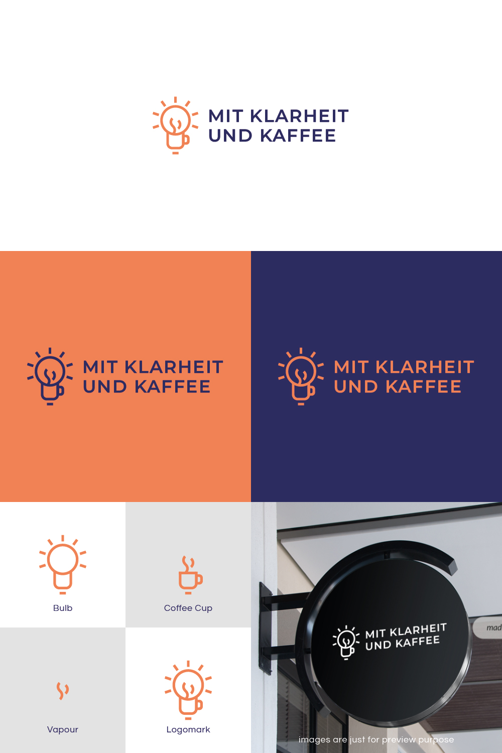 Design de Logo par nandkumar pour Mit Klarheit und Kaffee | Design #35827956