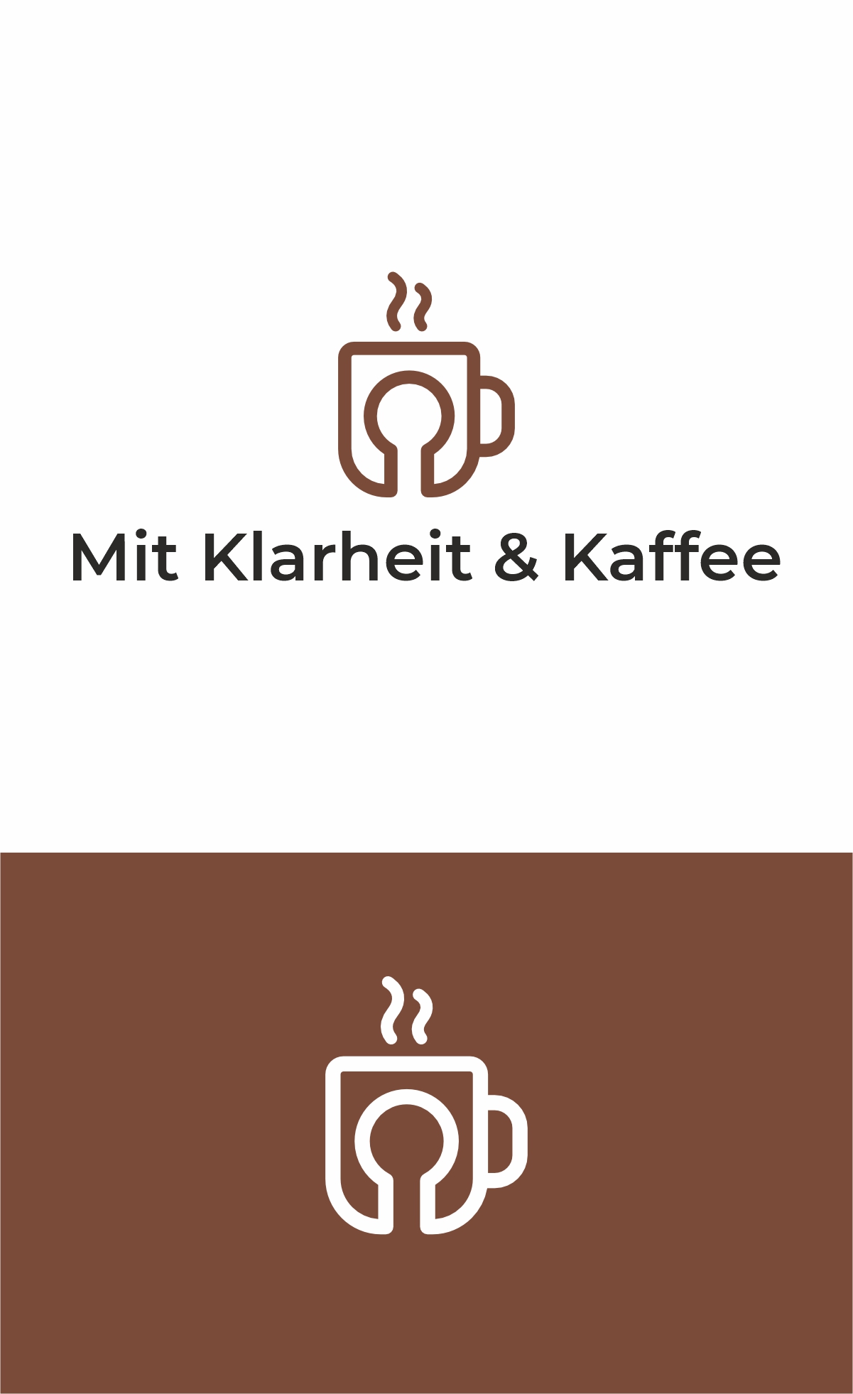 Logo-Design von Fimbird für Mit Klarheit und Kaffee | Design #35808106