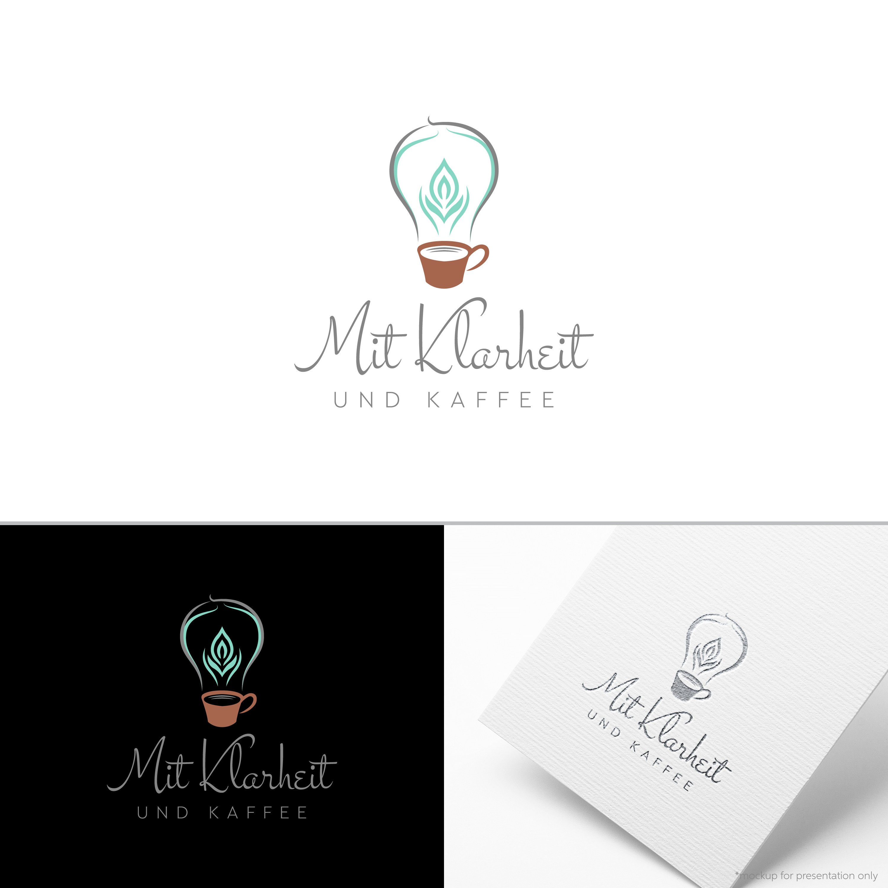 Logo Design by Arjuna Design for Mit Klarheit und Kaffee | Design #35810202