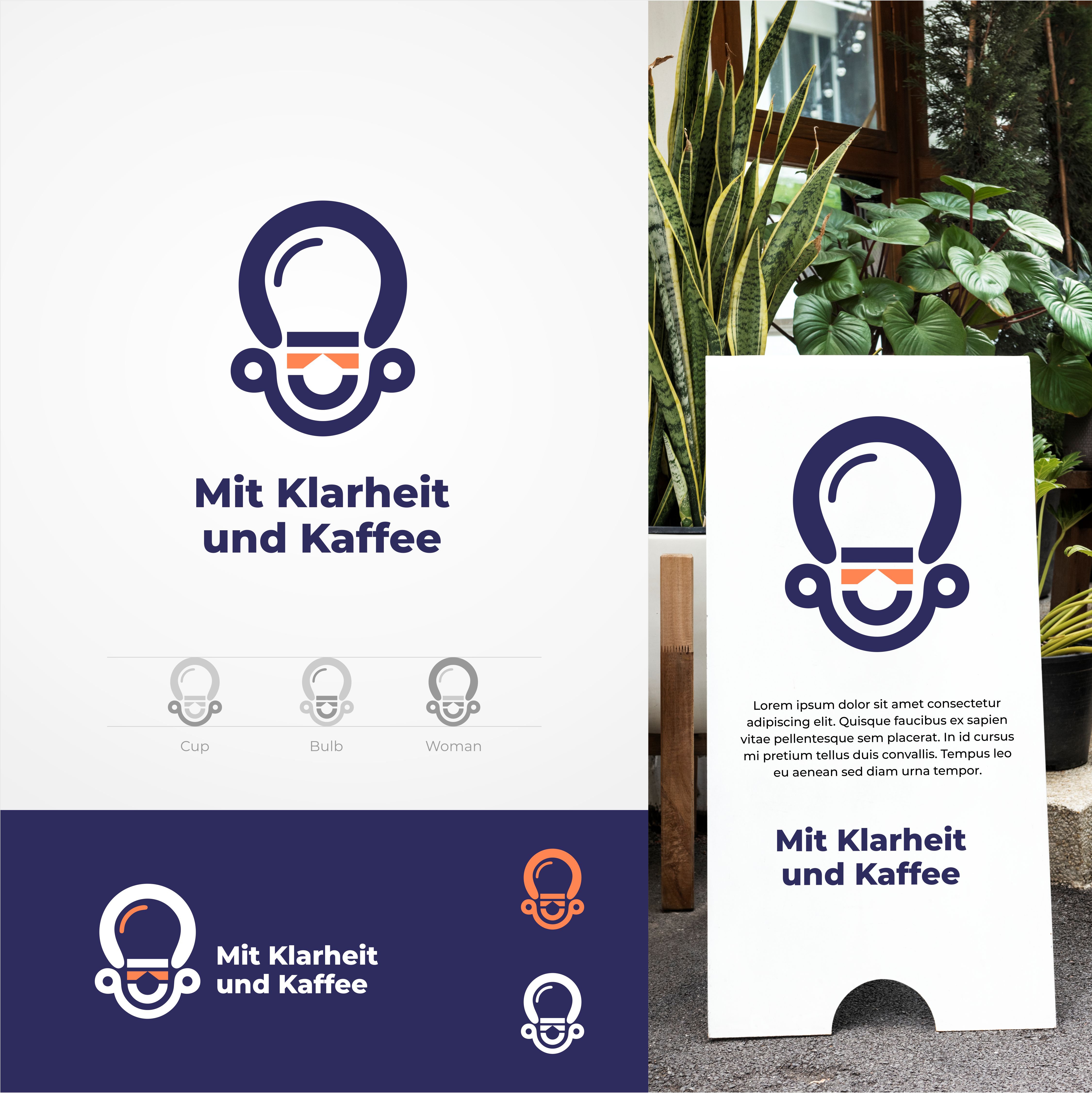 Logo Design by Dreambox.Design for Mit Klarheit und Kaffee | Design #35842691