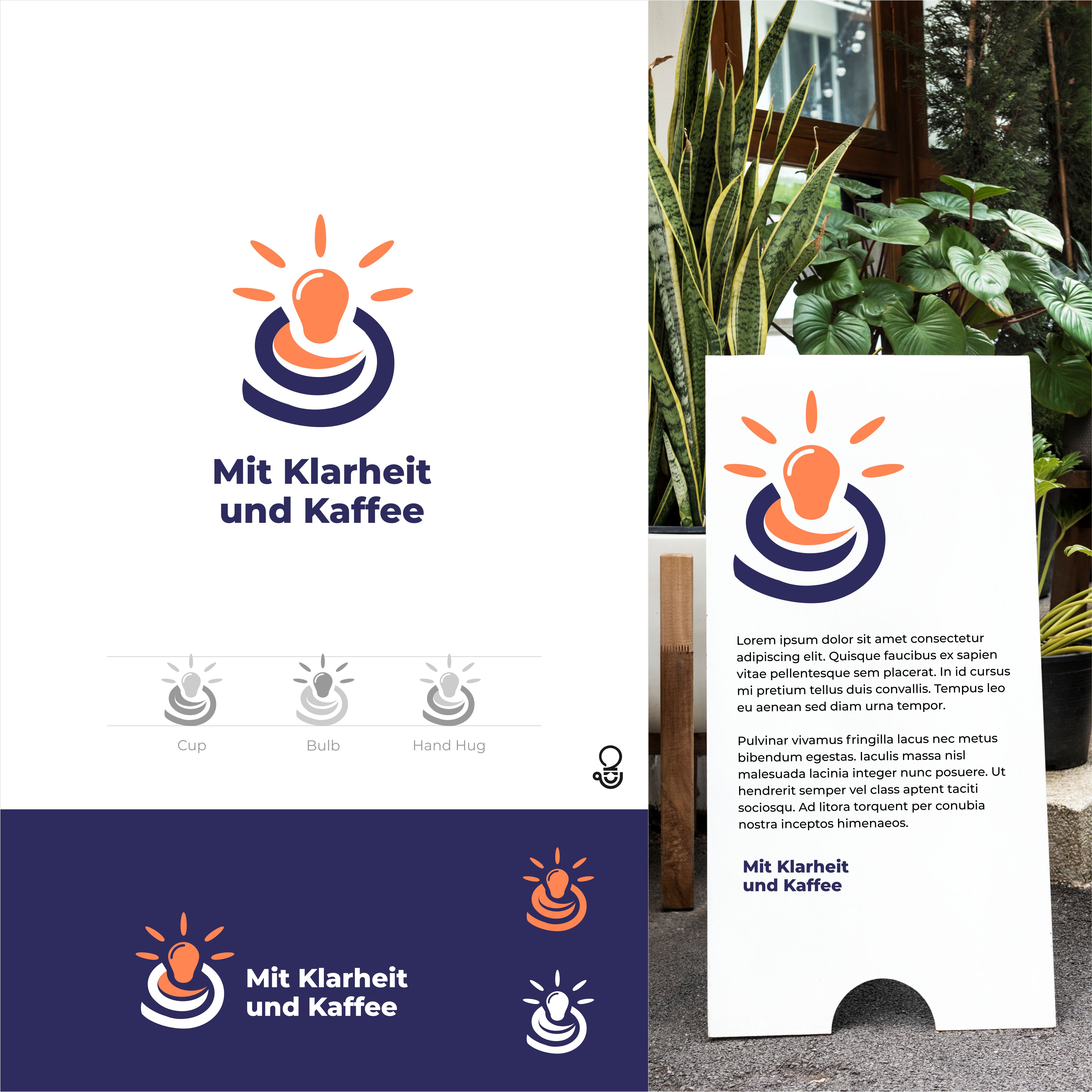 Logo Design by Dreambox.Design for Mit Klarheit und Kaffee | Design #35842919