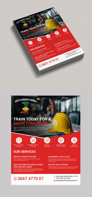 Flyer Design by Design Motion for Safety & Emergency Training | Design: #35805382