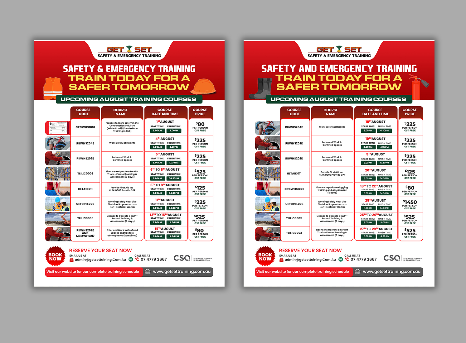 Flyer Design by debdesign for Safety & Emergency Training | Design #35809899