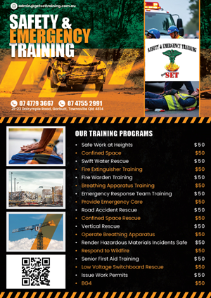 Flyer Design by 3Guys for Safety & Emergency Training | Design: #35799112