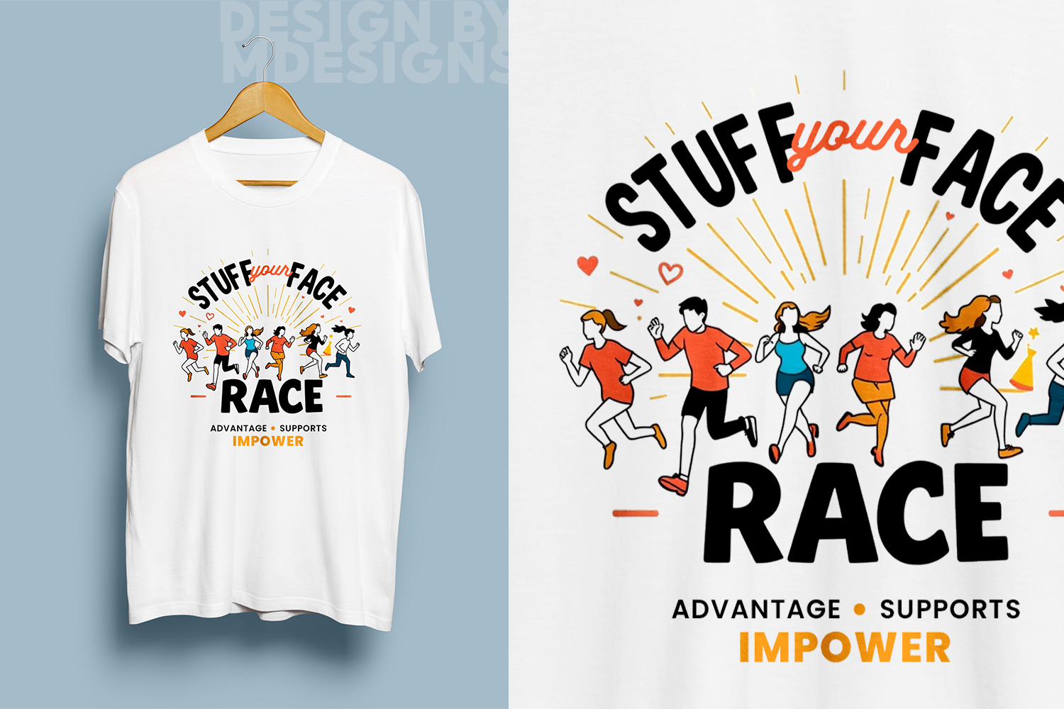 T-shirt Design by MDesigns ™ for this project | Design #35818531