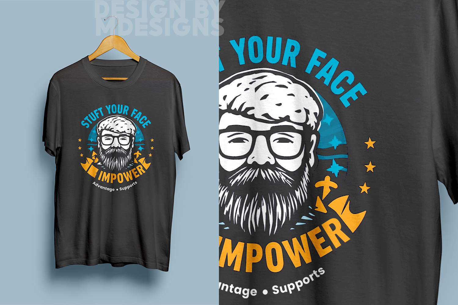 T-shirt Design by MDesigns ™ for this project | Design #35818537
