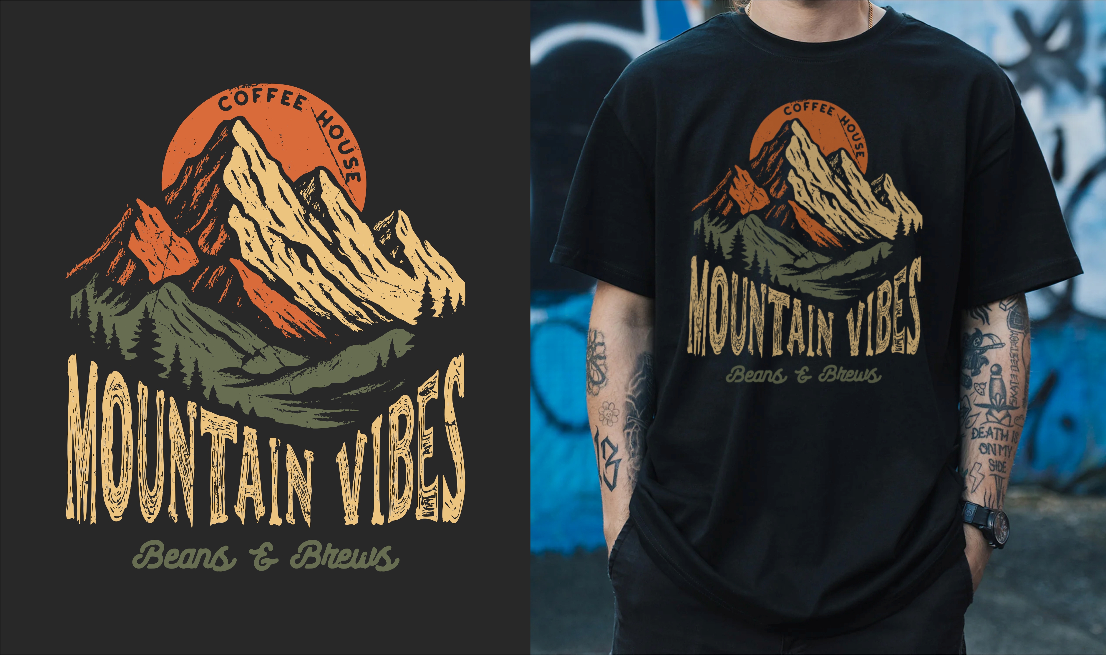 T-shirt Design by DoppelGanger Studio for this project | Design #35799644