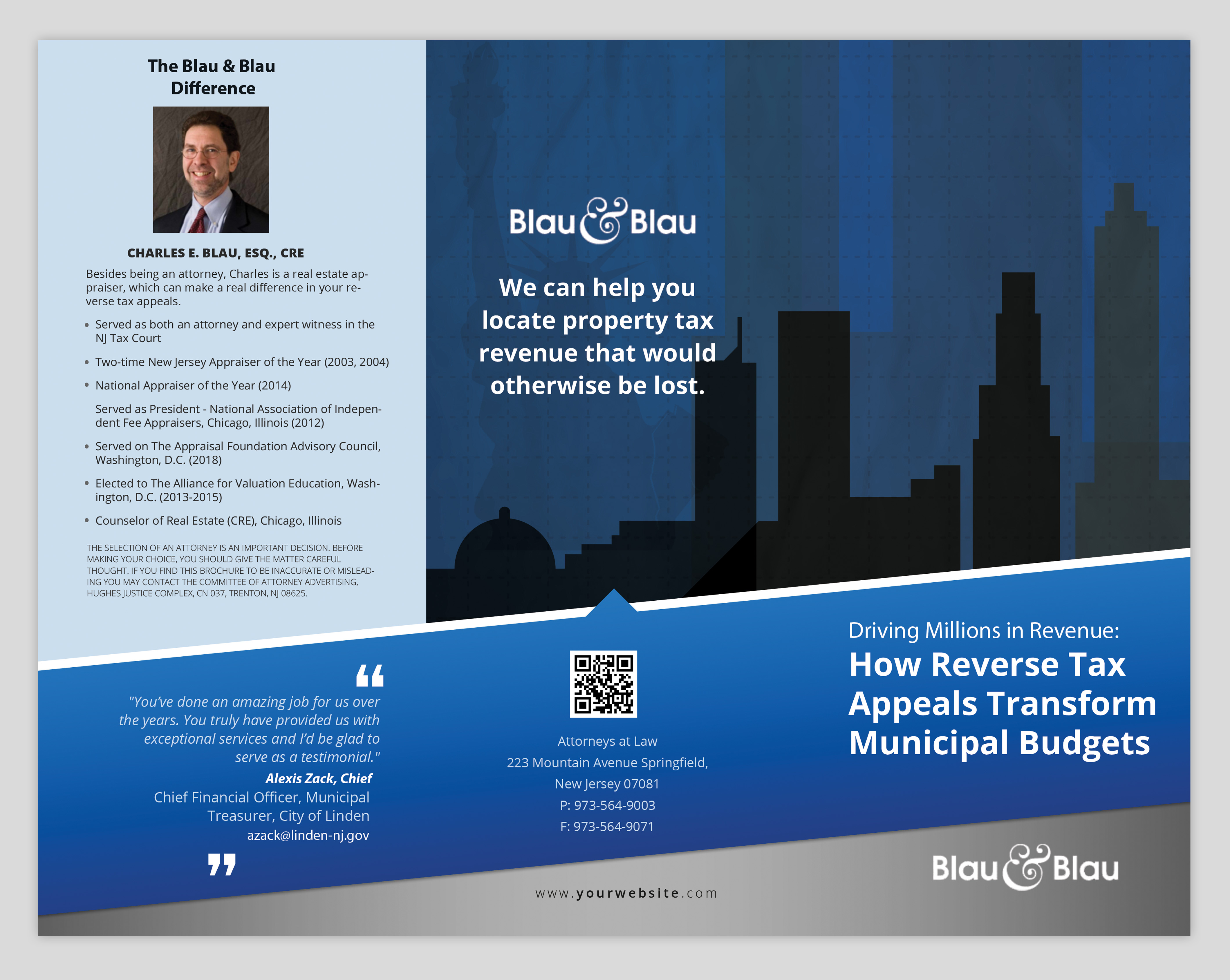 Flyer Design by Osama Soliman for Blau & Blau | Design #35824963