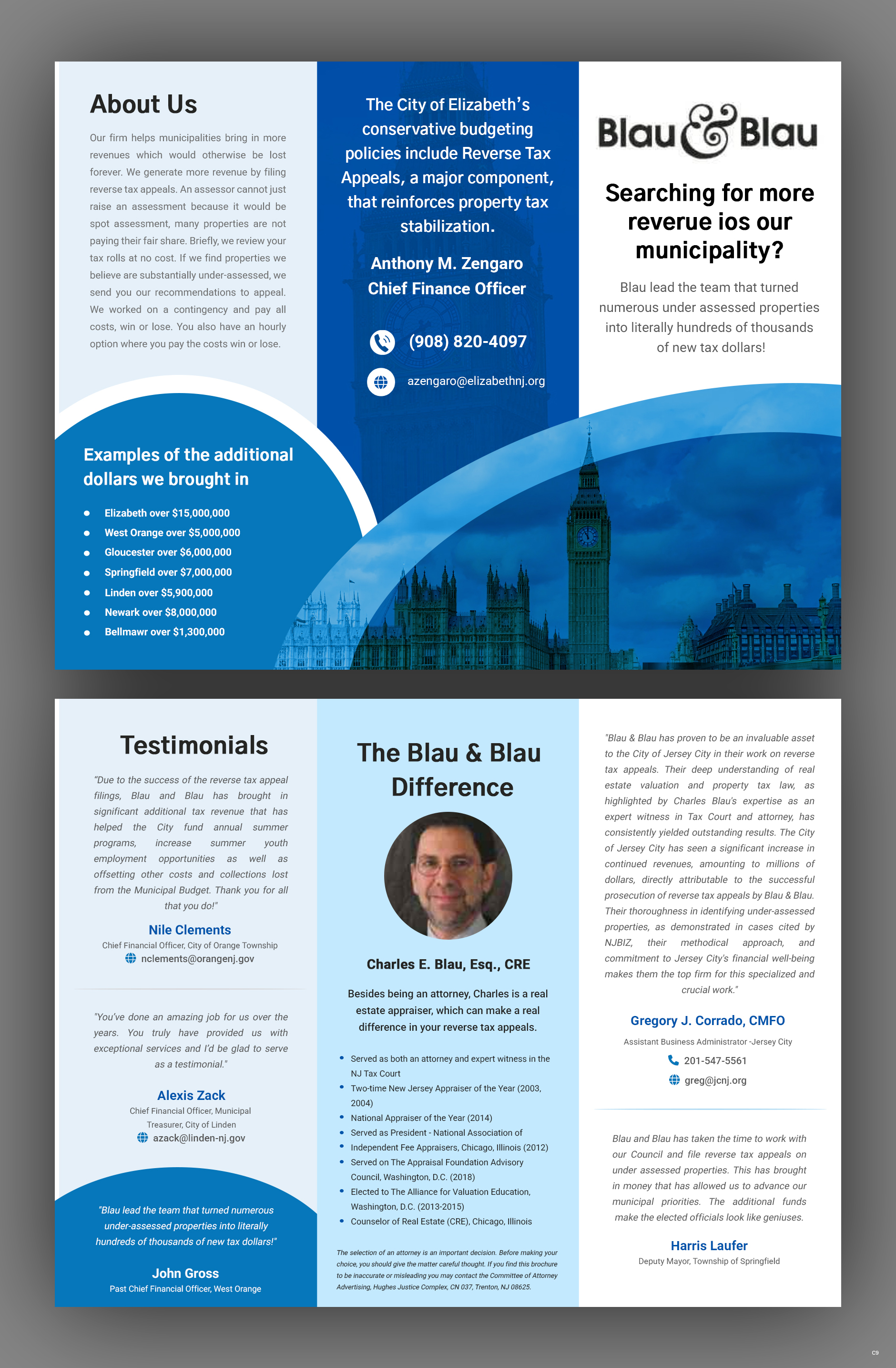 Flyer Design by pb for Blau & Blau | Design #35804538