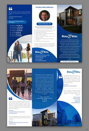 Diseño de Flyer por pb para Blau & Blau | Diseño: #35804543