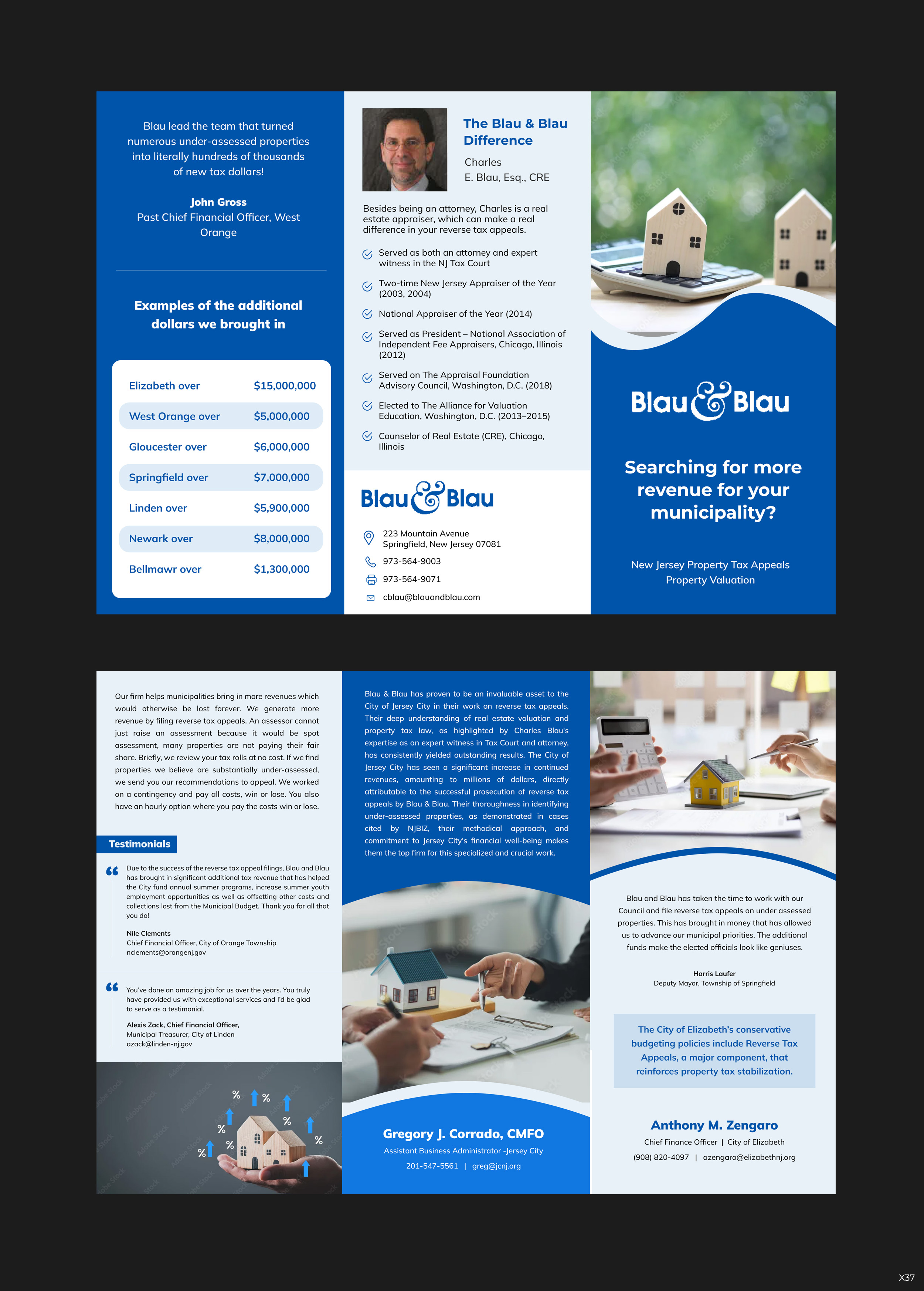 Flyer Design by pb for Blau & Blau | Design #35804544