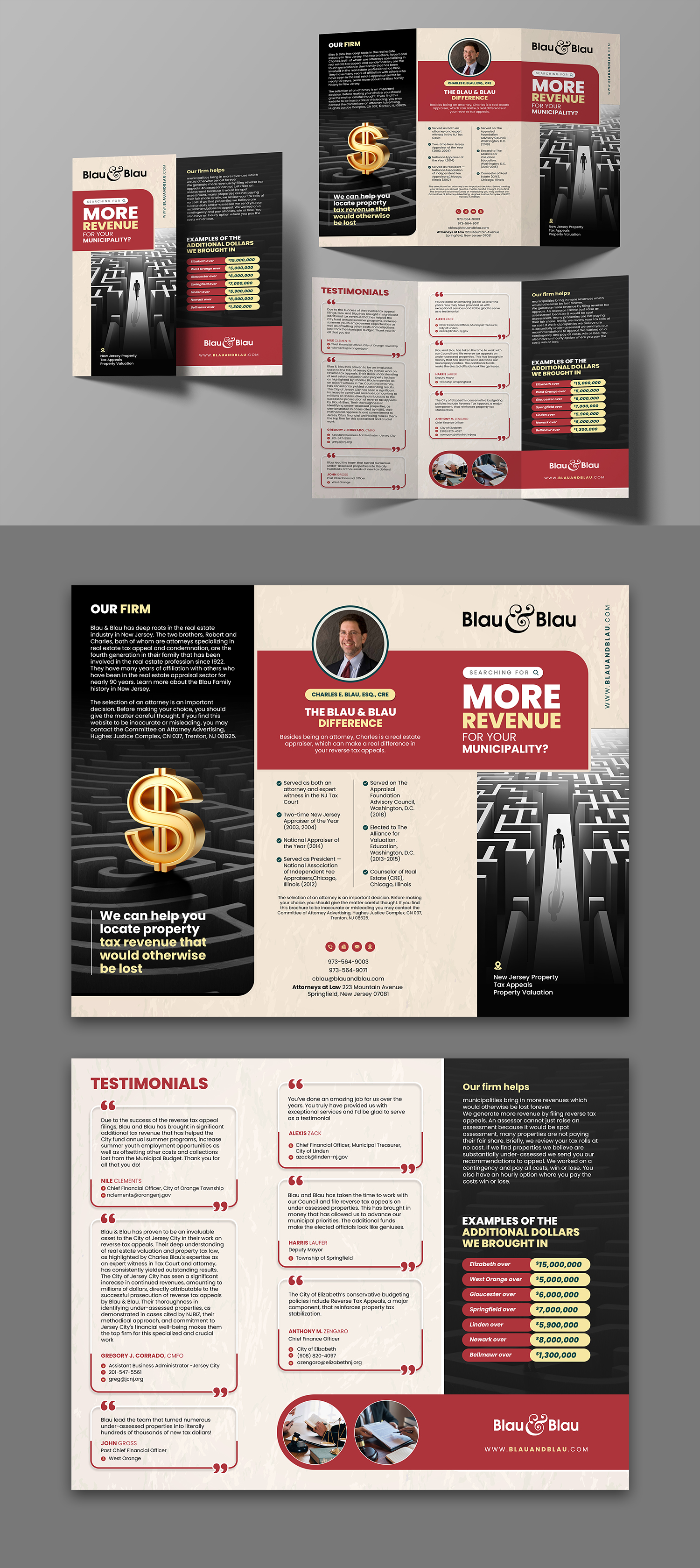 Flyer Design by debdesign for Blau & Blau | Design #35803121