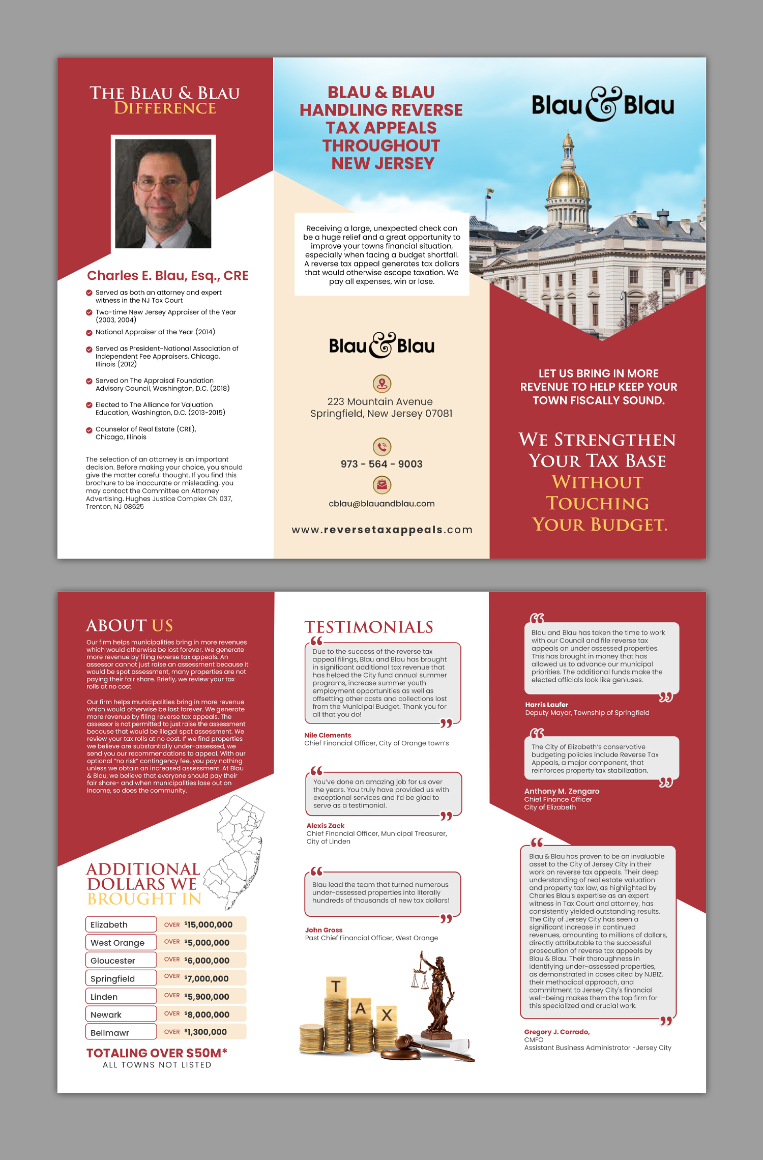 Flyer Design by debdesign for Blau & Blau | Design #35896002