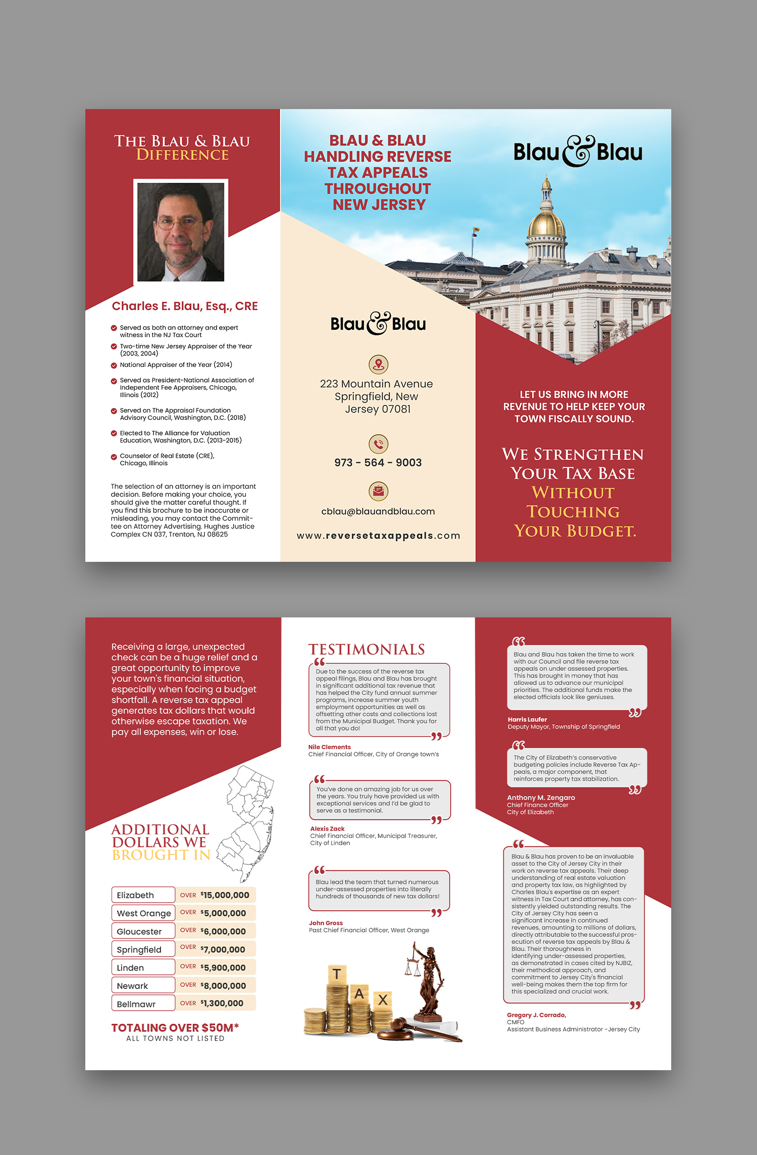 Flyer Design by debdesign for Blau & Blau | Design #35902198