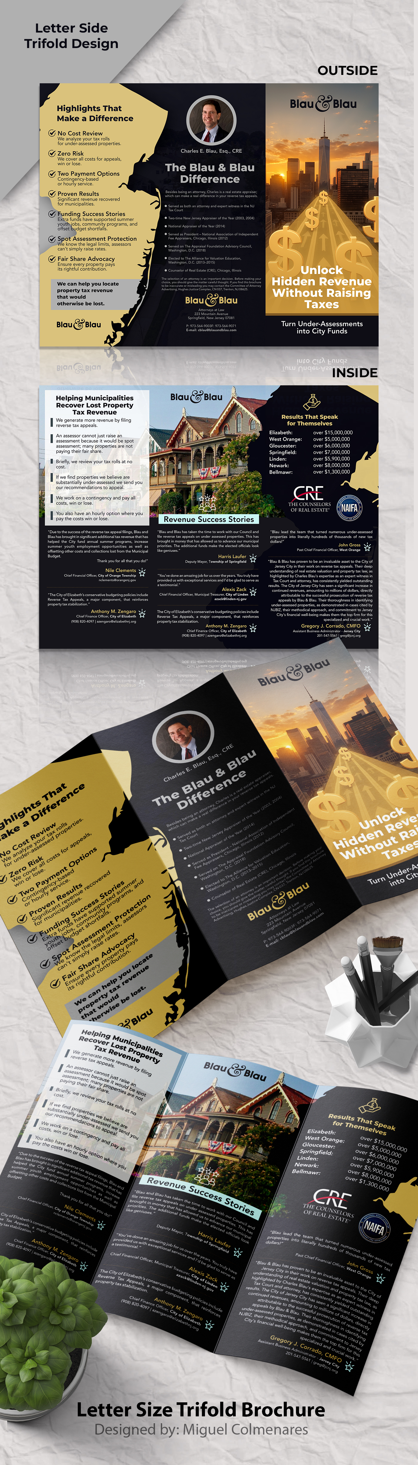 Flyer Design by angelcolmenares3 for Blau & Blau | Design #35846182