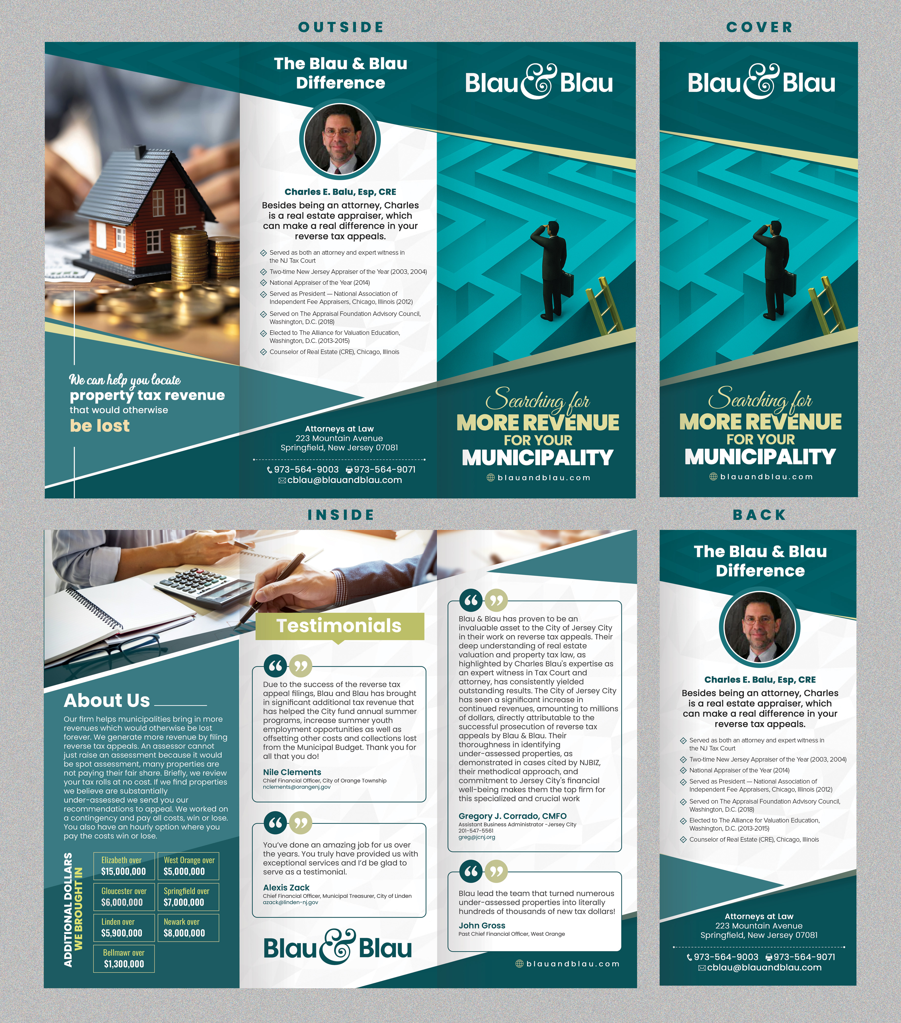 Flyer Design by Stan$oul for Blau & Blau | Design #35801502