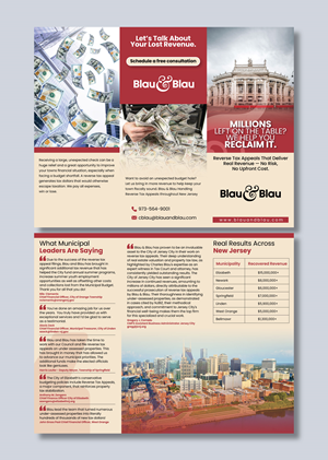 Flyer Design by Impressive Designs for Blau & Blau | Design: #35814080