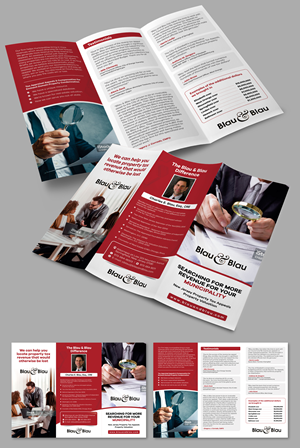 Flyer Design by Dzhafir for Blau & Blau | Design: #35801481