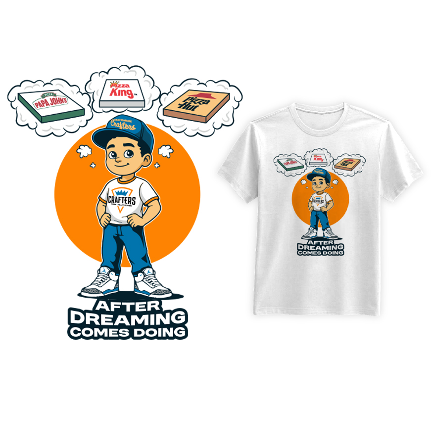 T-Shirt-Design von HELLOCRUNK für dieses Projekt | Design #35799573