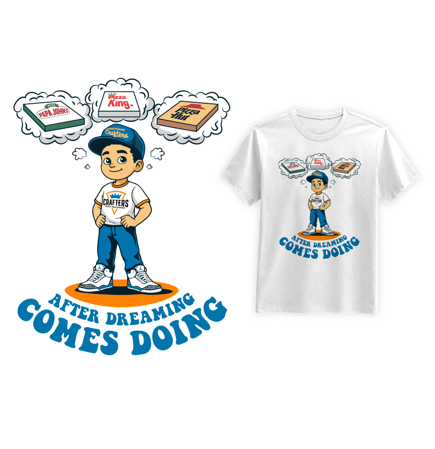 Diseño de Camiseta por HELLOCRUNK para este proyecto | Diseño #35799654