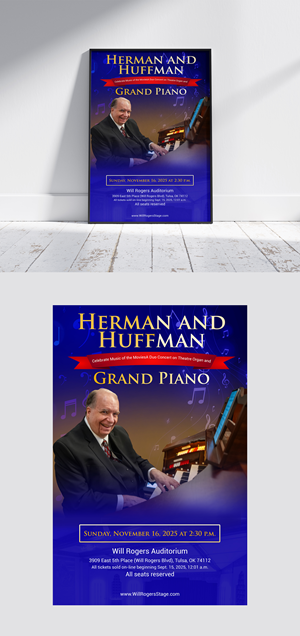 Poster Design by Design Motion for Will Rogers Stage Foundation, Inc. | Design: #35812039