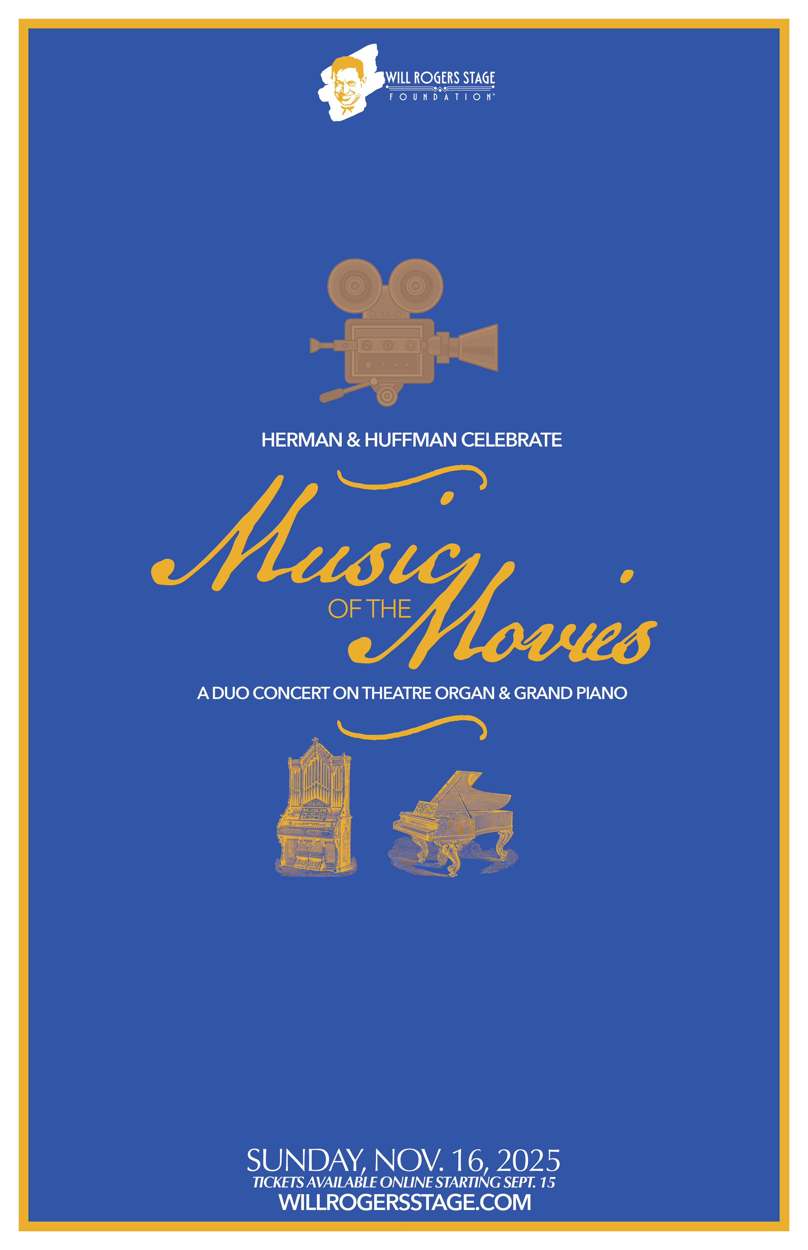 Poster Design by robertr400 for Will Rogers Stage Foundation, Inc. | Design #35812937