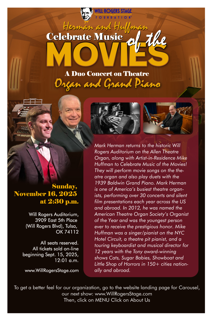 Poster Design by srisayart. for Will Rogers Stage Foundation, Inc. | Design #35828566