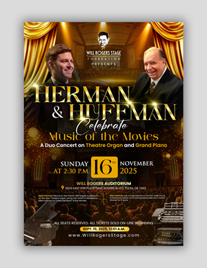Poster Design by debdesign for Will Rogers Stage Foundation, Inc. | Design: #35814776