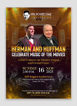 Poster Design by debdesign for Will Rogers Stage Foundation, Inc. | Design: #35814974