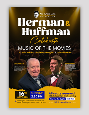 Poster Design by debdesign for Will Rogers Stage Foundation, Inc. | Design: #35815084