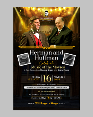 Poster Design by debdesign for Will Rogers Stage Foundation, Inc. | Design: #35816074