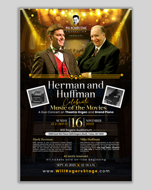 Poster Design by debdesign for Will Rogers Stage Foundation, Inc. | Design: #35819505