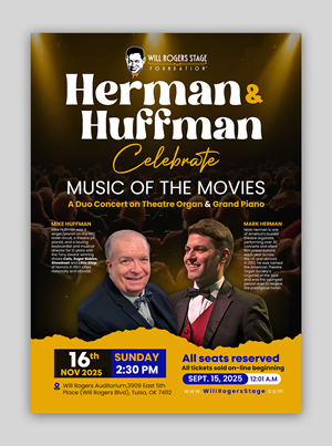 Poster Design by debdesign for Will Rogers Stage Foundation, Inc. | Design: #35819662