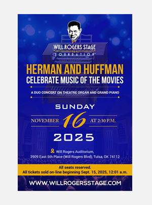 Poster Design by Creations Box 2015 for Will Rogers Stage Foundation, Inc. | Design #35821317