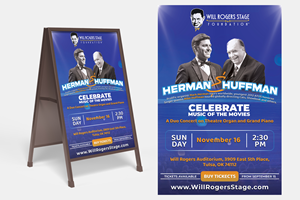 Poster Design by Creative Chamber for Will Rogers Stage Foundation, Inc. | Design: #35813946