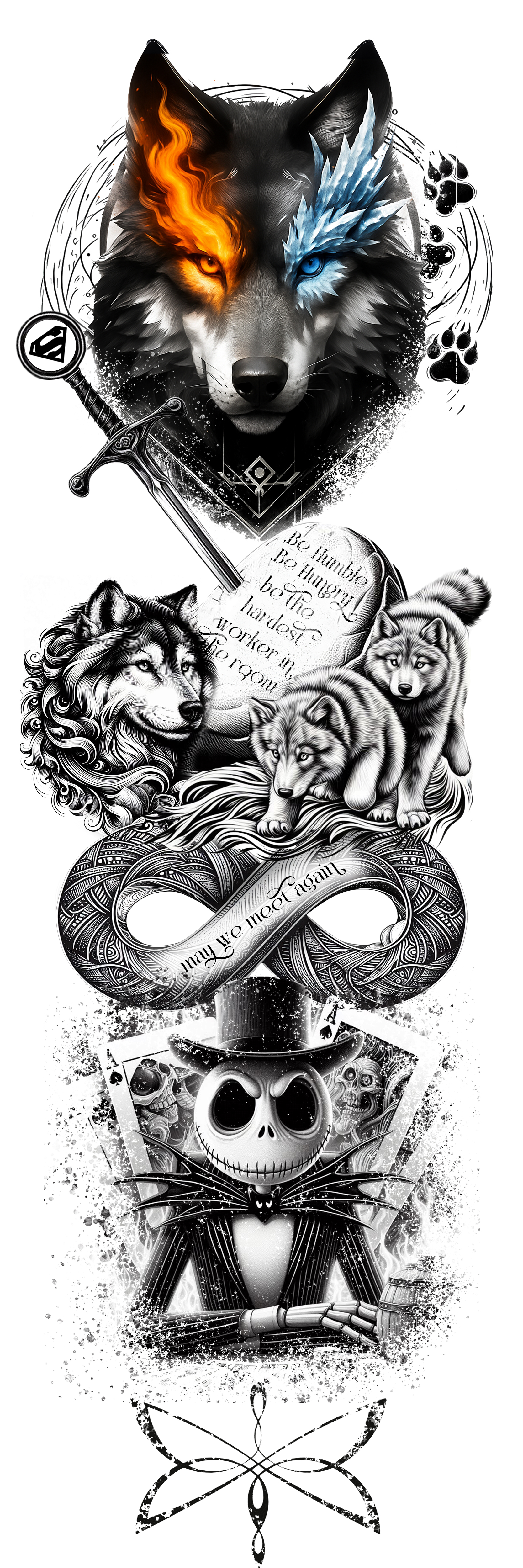 Tattoo Design by Farvahar for this project | Design #35799102