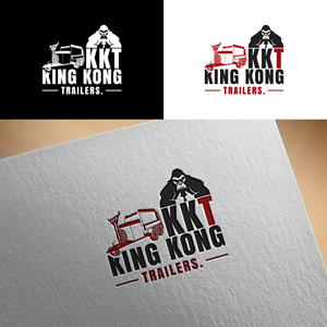 Logo Design by RA-bica for King KongTrailers | Design: #35822522